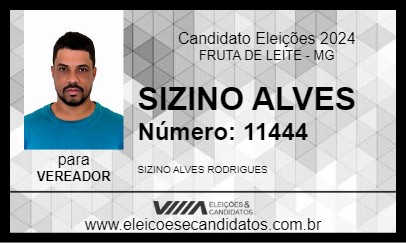 Candidato SIZINO ALVES 2024 - FRUTA DE LEITE - Eleições