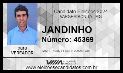 Candidato JANDINHO 2024 - VARGEM BONITA - Eleições