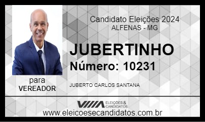 Candidato JUBERTINHO 2024 - ALFENAS - Eleições