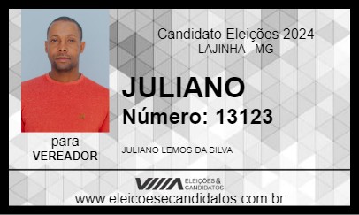 Candidato JULIANO 2024 - LAJINHA - Eleições