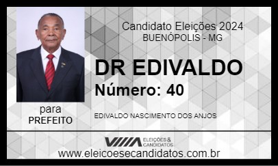 Candidato DR EDIVALDO 2024 - BUENÓPOLIS - Eleições