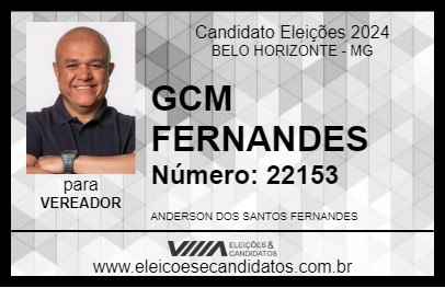 Candidato GCM FERNANDES 2024 - BELO HORIZONTE - Eleições