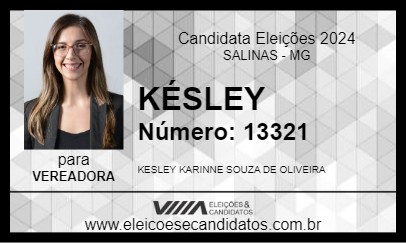 Candidato KÉSLEY 2024 - SALINAS - Eleições