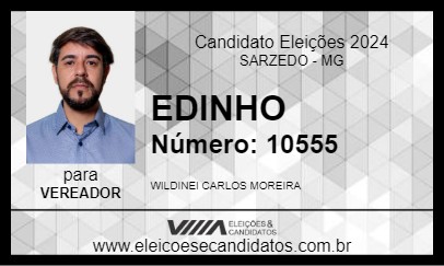 Candidato EDINHO 2024 - SARZEDO - Eleições