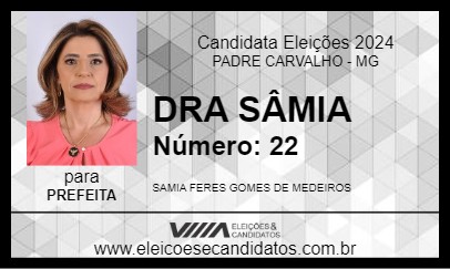 Candidato DRA SÂMIA 2024 - PADRE CARVALHO - Eleições