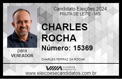 Candidato CHARLES ROCHA 2024 - FRUTA DE LEITE - Eleições