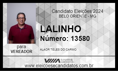 Candidato LALINHO 2024 - BELO ORIENTE - Eleições