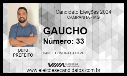 Candidato GAUCHO 2024 - CAMPANHA - Eleições