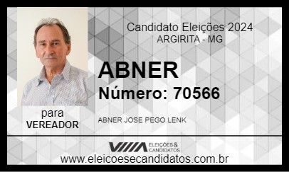 Candidato ABNER 2024 - ARGIRITA - Eleições