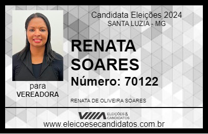 Candidato RENATA SOARES 2024 - SANTA LUZIA - Eleições