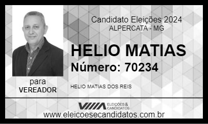 Candidato HELIO MATIAS 2024 - ALPERCATA - Eleições