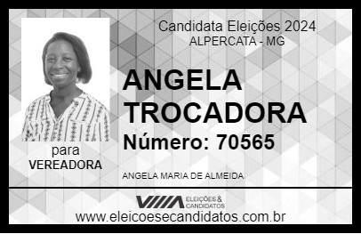 Candidato ANGELA TROCADORA 2024 - ALPERCATA - Eleições