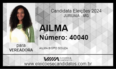 Candidato AILMA 2024 - JURUAIA - Eleições