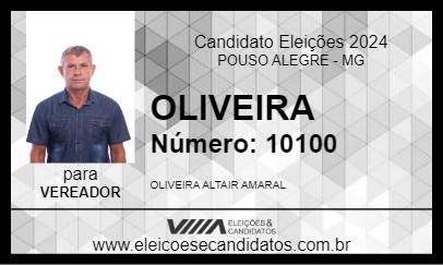 Candidato OLIVEIRA 2024 - POUSO ALEGRE - Eleições