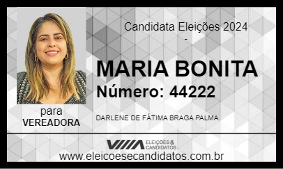 Candidato MARIA BONITA 2024 - POUSO ALEGRE - Eleições