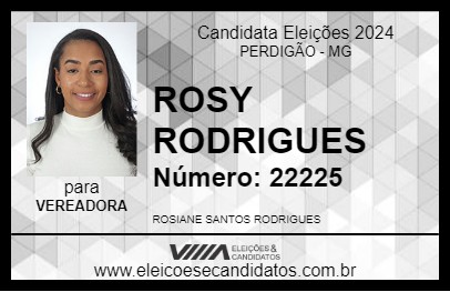 Candidato ROSY RODRIGUES 2024 - PERDIGÃO - Eleições