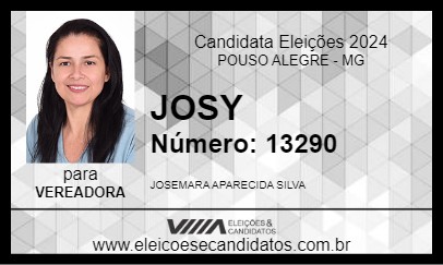 Candidato JOSY 2024 - POUSO ALEGRE - Eleições