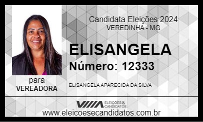 Candidato ELISANGELA 2024 - VEREDINHA - Eleições