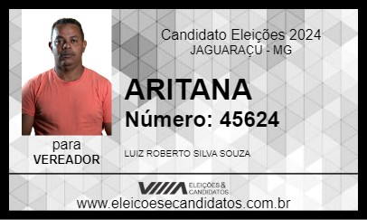 Candidato ARITANA 2024 - JAGUARAÇU - Eleições