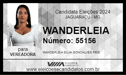 Candidato WANDERLEIA 2024 - JAGUARAÇU - Eleições