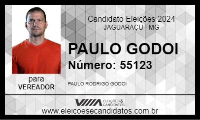 Candidato PAULO GODOI 2024 - JAGUARAÇU - Eleições