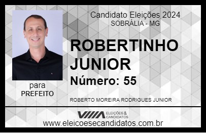 Candidato ROBERTINHO JUNIOR 2024 - SOBRÁLIA - Eleições