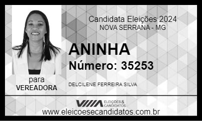 Candidato ANINHA 2024 - NOVA SERRANA - Eleições