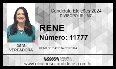 Candidato RENE 2024 - DIVISÓPOLIS - Eleições