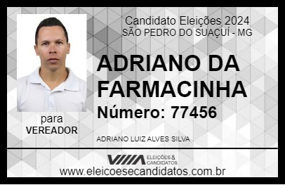 Candidato ADRIANO 2024 - SÃO PEDRO DO SUAÇUÍ - Eleições