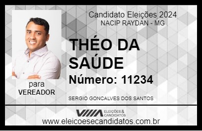 Candidato THÉO DA SAÚDE 2024 - NACIP RAYDAN - Eleições