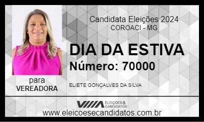 Candidato DIA DA ESTIVA 2024 - COROACI - Eleições