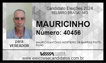 Candidato MAURICINHO 2024 - BELMIRO BRAGA - Eleições