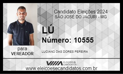 Candidato LÚ 2024 - SÃO JOSÉ DO JACURI - Eleições