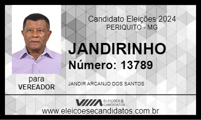 Candidato JANDIRINHO 2024 - PERIQUITO - Eleições