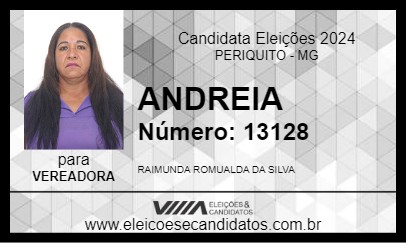 Candidato ANDREIA 2024 - PERIQUITO - Eleições