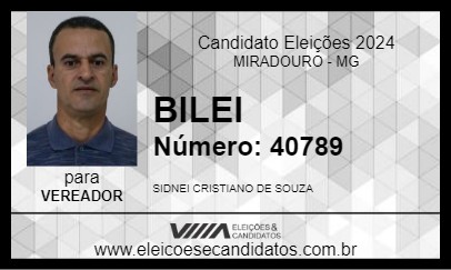 Candidato BILEI 2024 - MIRADOURO - Eleições