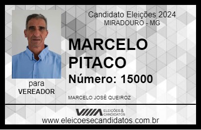 Candidato MARCELO PITACO 2024 - MIRADOURO - Eleições