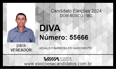 Candidato DIVA 2024 - DOM BOSCO - Eleições