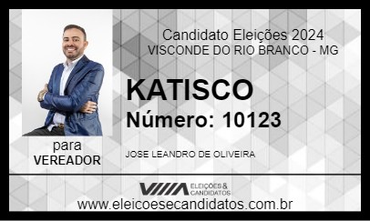 Candidato KATISCO 2024 - VISCONDE DO RIO BRANCO - Eleições