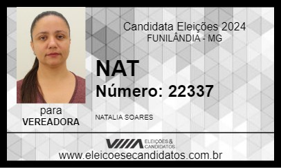 Candidato NAT 2024 - FUNILÂNDIA - Eleições