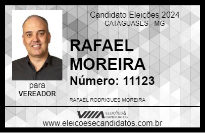 Candidato RAFAEL MOREIRA 2024 - CATAGUASES - Eleições