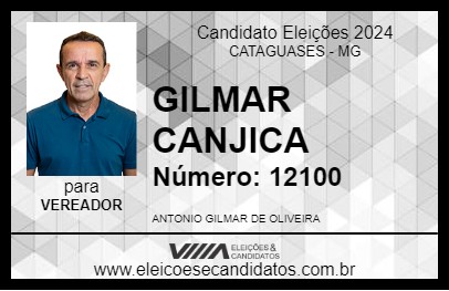 Candidato GILMAR CANJICA 2024 - CATAGUASES - Eleições