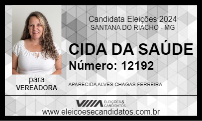 Candidato CIDA DA SAÚDE 2024 - SANTANA DO RIACHO - Eleições