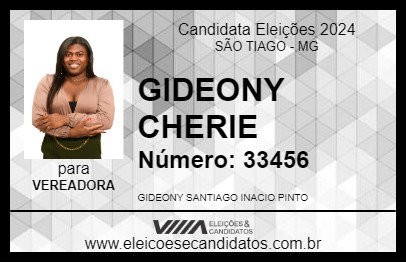 Candidato GIDEONY CHERIE 2024 - SÃO TIAGO - Eleições