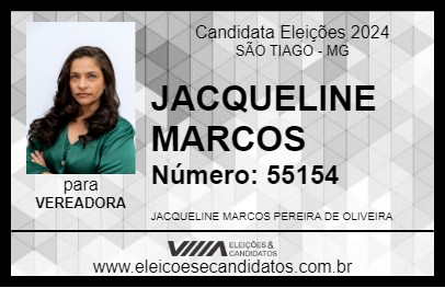 Candidato JACQUELINE MARCOS 2024 - SÃO TIAGO - Eleições