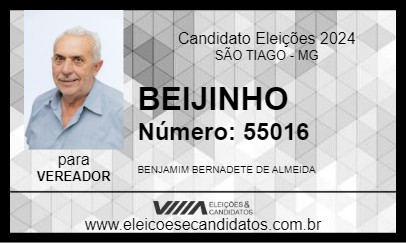 Candidato BEIJINHO 2024 - SÃO TIAGO - Eleições