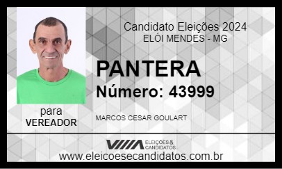 Candidato PANTERA 2024 - ELÓI MENDES - Eleições