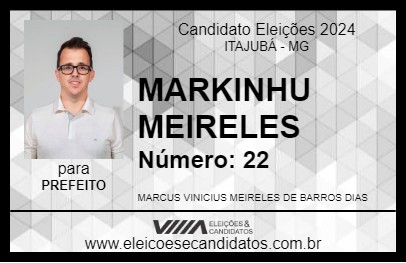 Candidato MARKINHU MEIRELES 2024 - ITAJUBÁ - Eleições