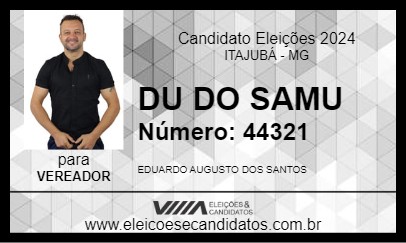 Candidato EDUARDINHO 2024 - ITAJUBÁ - Eleições