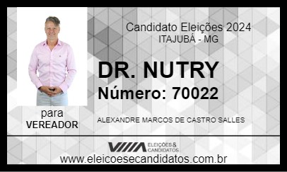 Candidato DR. NUTRY 2024 - ITAJUBÁ - Eleições